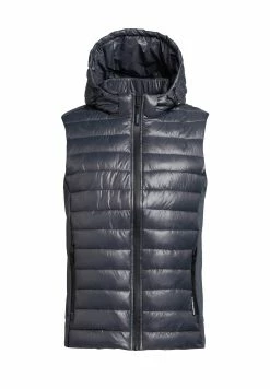 Khujo Wemo Shiny - Bodywarmer - Grau -Exporteren Kleding Pracht Winkel 771360eeaa3b4a1dab6766c471ce1b90