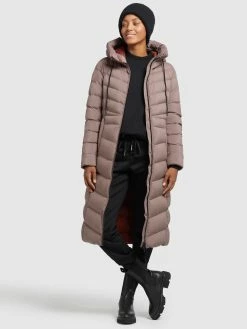 Khujo Wintermantels Wintermantel Ingram2 Dames Taupe -Exporteren Kleding Pracht Winkel 77cab27232303c19b9335c6a2bb6a1da