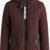 Khujo Winterjassen Winterjas Dames Wijnrood -Exporteren Kleding Pracht Winkel 77e0891c16de55a5da72ec3a8cad94e2