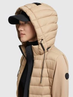 Khujo Wintermantels Wintermantel RUTH MATT Dames Beige -Exporteren Kleding Pracht Winkel 78b79c68ab5052f8f8a02c81e3f8da9a