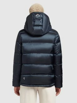 Khujo Winterjassen Winterjas Evona Dames Nachtblauw -Exporteren Kleding Pracht Winkel 7aa800565615f897d30753976c0a2e37