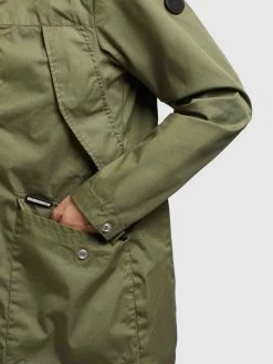 Khujo Parkas Tussenparka Aira Dames Olijfgroen -Exporteren Kleding Pracht Winkel 7d0cde1b0a8135060d61753f293a1abc