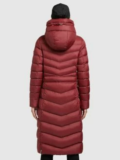 Khujo Winterjassen Winterjas Ingram Shine Dames Donkerrood -Exporteren Kleding Pracht Winkel 7d2582f5ba569d0fb9866fb291ce9bc0