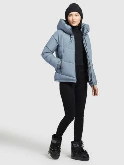 Khujo Winterjassen Winterjas Esila Dames Lichtblauw -Exporteren Kleding Pracht Winkel 7dd1aa4b1486d8dd2f9b6e6c51ff3c84