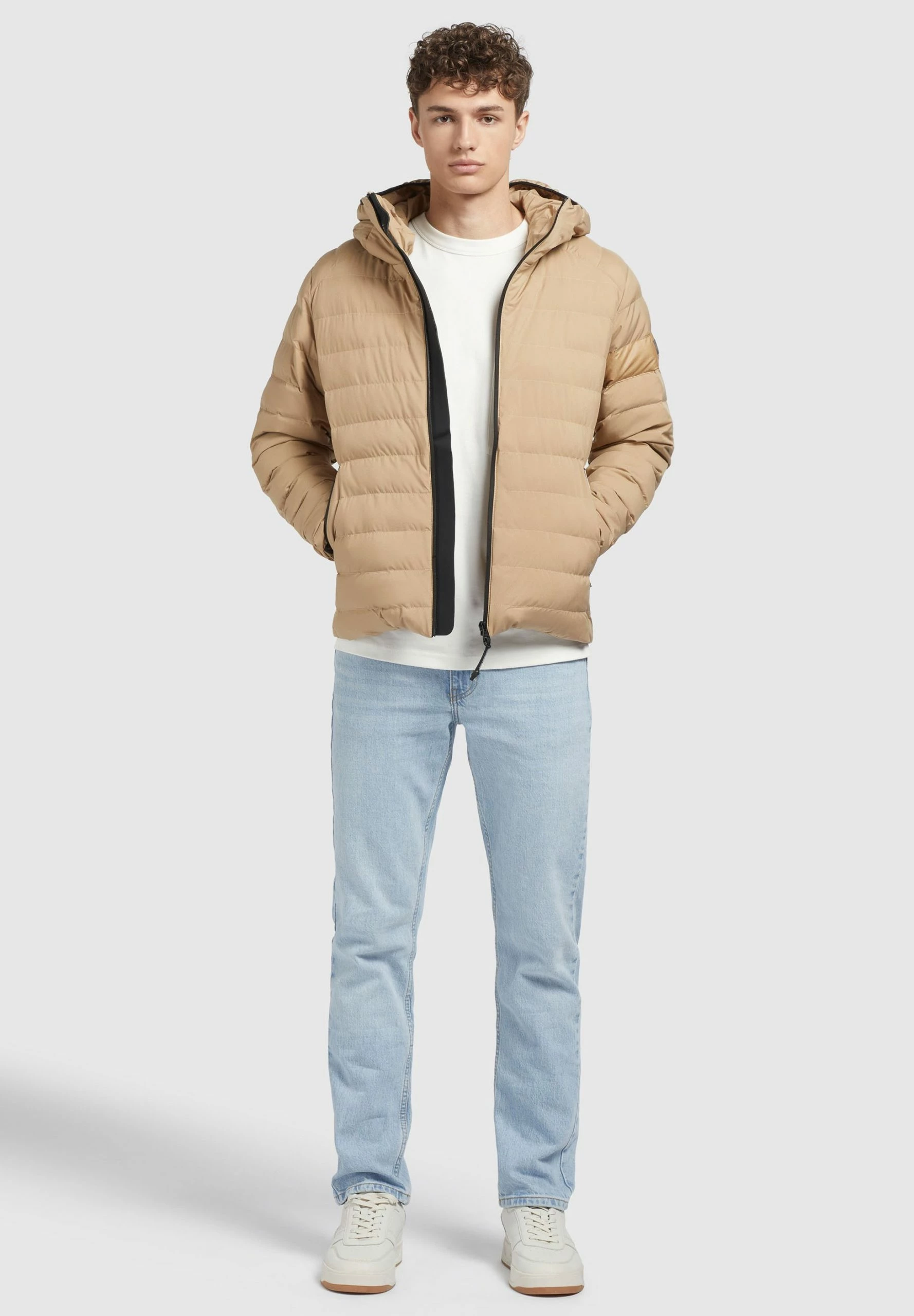 Khujo Vitus Matt - Jas - Beige 3 Khujo Vitus Matt - Jas - Beige - Afbeelding 2