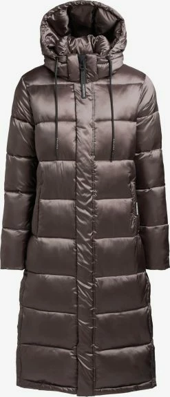 Khujo Wintermantels Wintermantel Julina Dames Taupe