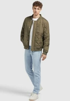 Khujo Carlson - Jas - Olivgrün -Exporteren Kleding Pracht Winkel 85db6bc3363641a69e75e5f83b7fe269