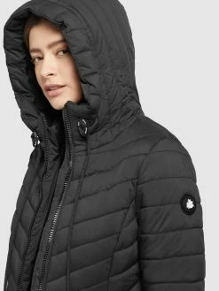 Khujo Winterjassen Winterjas Patt Dames Zwart -Exporteren Kleding Pracht Winkel 86f2a5d4a21145fbac8802f5dce0cee7