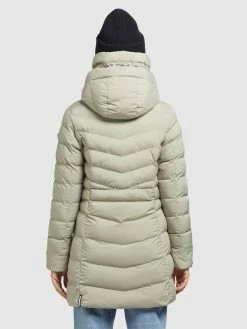 Khujo Korte Mantels Wintermantel Tuhani Dames Pastelgroen -Exporteren Kleding Pracht Winkel 877f739cfd63a9c1244193b13833ab6f