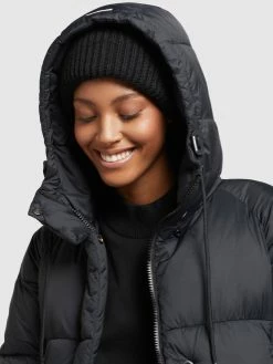 Khujo Wintermantels Wintermantel LAMERA Dames Zwart -Exporteren Kleding Pracht Winkel 8882f473bf33ad728bc38f13266e30c6