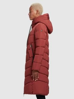 Khujo Wintermantels Wintermantel Ayleena Dames Roestrood -Exporteren Kleding Pracht Winkel 8afe15771cba80fe043984f33c9b9128