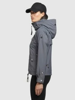 Khujo Tussenjassen Tussenjas BLAIR Dames Blauw -Exporteren Kleding Pracht Winkel 8b28587b5ef20e14b98bc62226c4d095