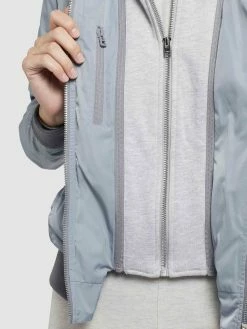 Khujo Tussenjassen Tussenjas PERSEE Dames Lichtblauw / Grijs -Exporteren Kleding Pracht Winkel 8b353014099c8ef20bf9ca3bf413f6ad