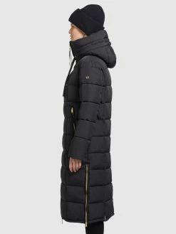 Khujo Wintermantels Wintermantel Aruba Dames Zwart -Exporteren Kleding Pracht Winkel 8b4d78b74431b8a1a060d88f4f5208e1