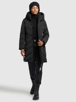 Khujo Wintermantels Wintermantel Formin Dames Zwart -Exporteren Kleding Pracht Winkel 8bd0a2f80b076537c56c40b4aa7a31e0