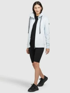Khujo Sweatvesten Sweatvest TOSTA Dames Pastelblauw -Exporteren Kleding Pracht Winkel 8db1f25187f2d49668ef7dce2043c06e