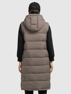 Khujo Bodywarmers Bodywarmer Tourin Dames Bruin -Exporteren Kleding Pracht Winkel 8e29b75e0818f8758889d41c65ccf125