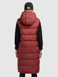 Khujo Bodywarmers Bodywarmer Magneta Dames Roestrood -Exporteren Kleding Pracht Winkel 8e7d5deb7709e844cd367bbb566344b2