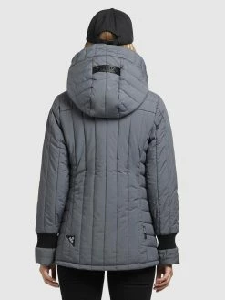 Khujo Winterjassen Winterjas Tweety Dames Grijs -Exporteren Kleding Pracht Winkel 8e8814156a44d968ad57f26a0dbbc8f4