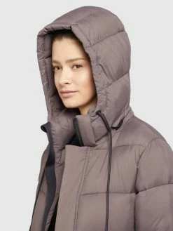 Khujo Wintermantels Wintermantel Julina Dames Mauve -Exporteren Kleding Pracht Winkel 90a8101bef960839b71c65b6d849731e