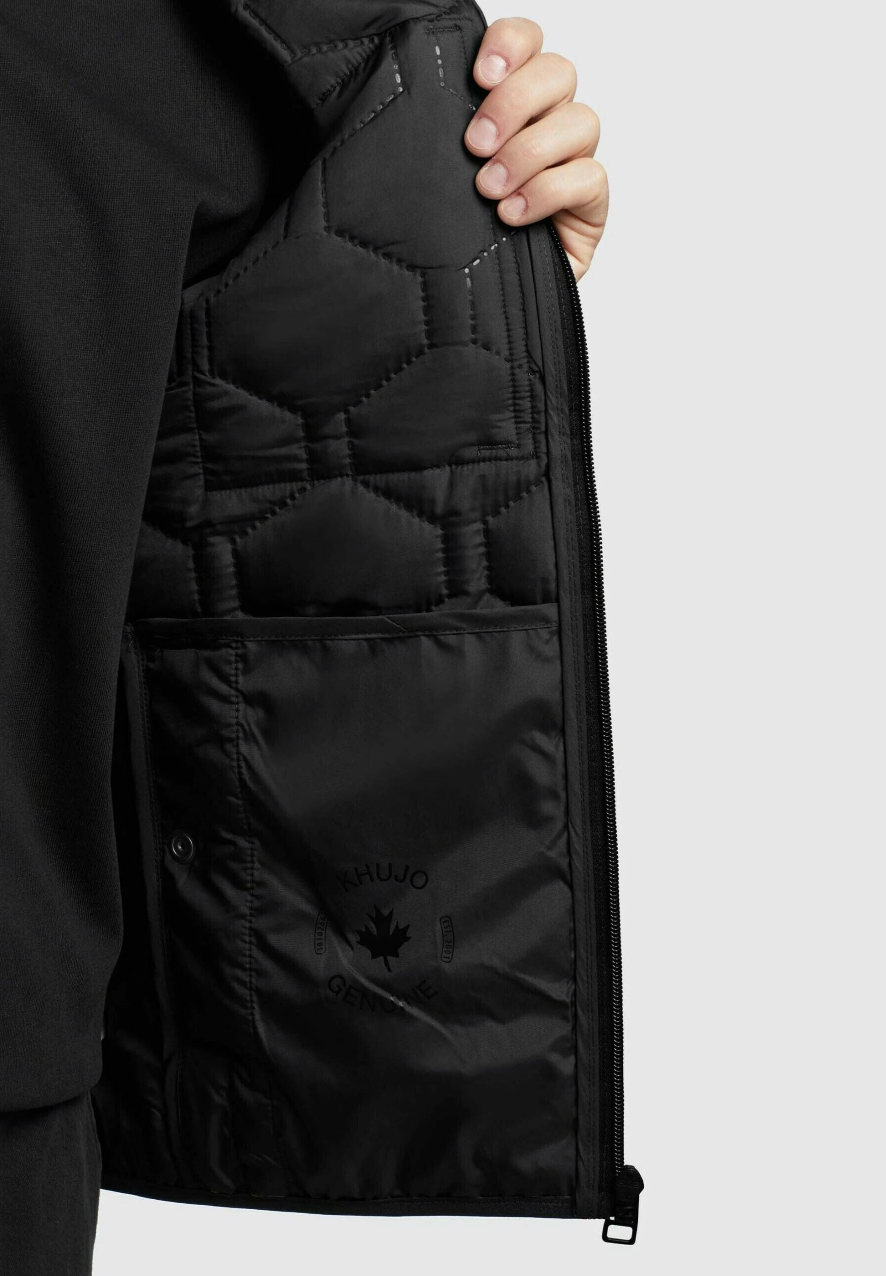 Khujo Liel - Bodywarmer - Schwarz 8 Khujo Liel - Bodywarmer - Schwarz - Afbeelding 6
