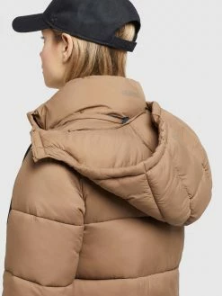 Khujo Wintermantels Wintermantel Julina Dames Lichtbruin -Exporteren Kleding Pracht Winkel 9387a038cace30c5af4910843c9160b1