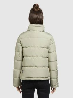 Khujo Winterjassen Winterjas Tuba Dames Lichtgroen -Exporteren Kleding Pracht Winkel 9475105dd07c4ba0964324613f3cc787