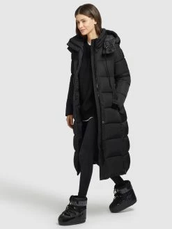 Khujo Wintermantels Wintermantel HAZELLE Dames Zwart -Exporteren Kleding Pracht Winkel 948352e593f36244501495bc9908c5e6