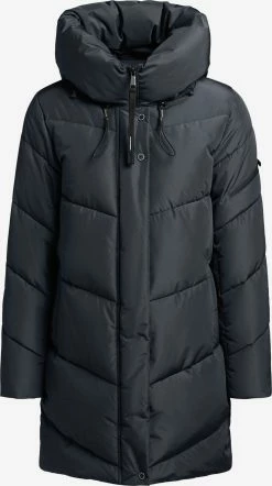 Khujo Winterjassen Winterjas Jordis 4 Dames Donkerblauw