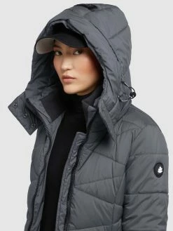 Khujo Tussenmantels Tussenmantel Fitt Light Dames Donkergrijs -Exporteren Kleding Pracht Winkel 959775e15a869d9e0a85823ab0496e27