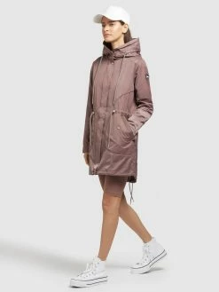Khujo Parkas Tussenparka ONDA2 Dames Bruin -Exporteren Kleding Pracht Winkel 9a672f53c94e020ac3b78ca00d56f44f
