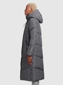 Khujo Tussenmantels Tussenmantel Dames Basaltgrijs -Exporteren Kleding Pracht Winkel 9aa9eb17390c265b3a2d42b195d19d32