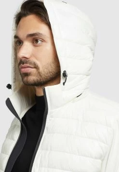 Khujo Bolt Shiny - Jas - Cremeweiß -Exporteren Kleding Pracht Winkel 9b208939f42d462e8da91b6747065fa0