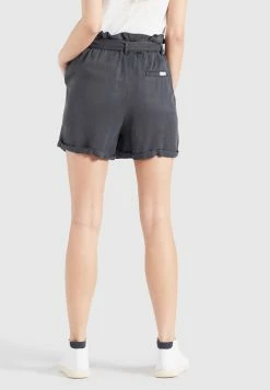 Khujo Shorts Loosefit Broek Poppy Dames Donkergrijs -Exporteren Kleding Pracht Winkel 9bbd723fc12c4b73945508067debd577