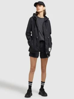 Khujo Tussenjassen Tussenjas SESIA Dames Zwart -Exporteren Kleding Pracht Winkel 9d0b18510acaa5b564d56439819f0f30