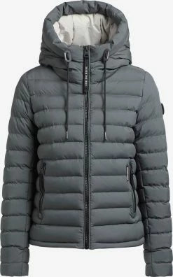 Khujo Winterjassen Winterjas LOVINA3 MATT Dames Navy