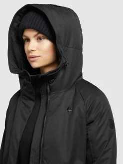 Khujo Parkas Tussenparka Dames Zwart -Exporteren Kleding Pracht Winkel 9f999db123d883c6f4a05ee33847dc33