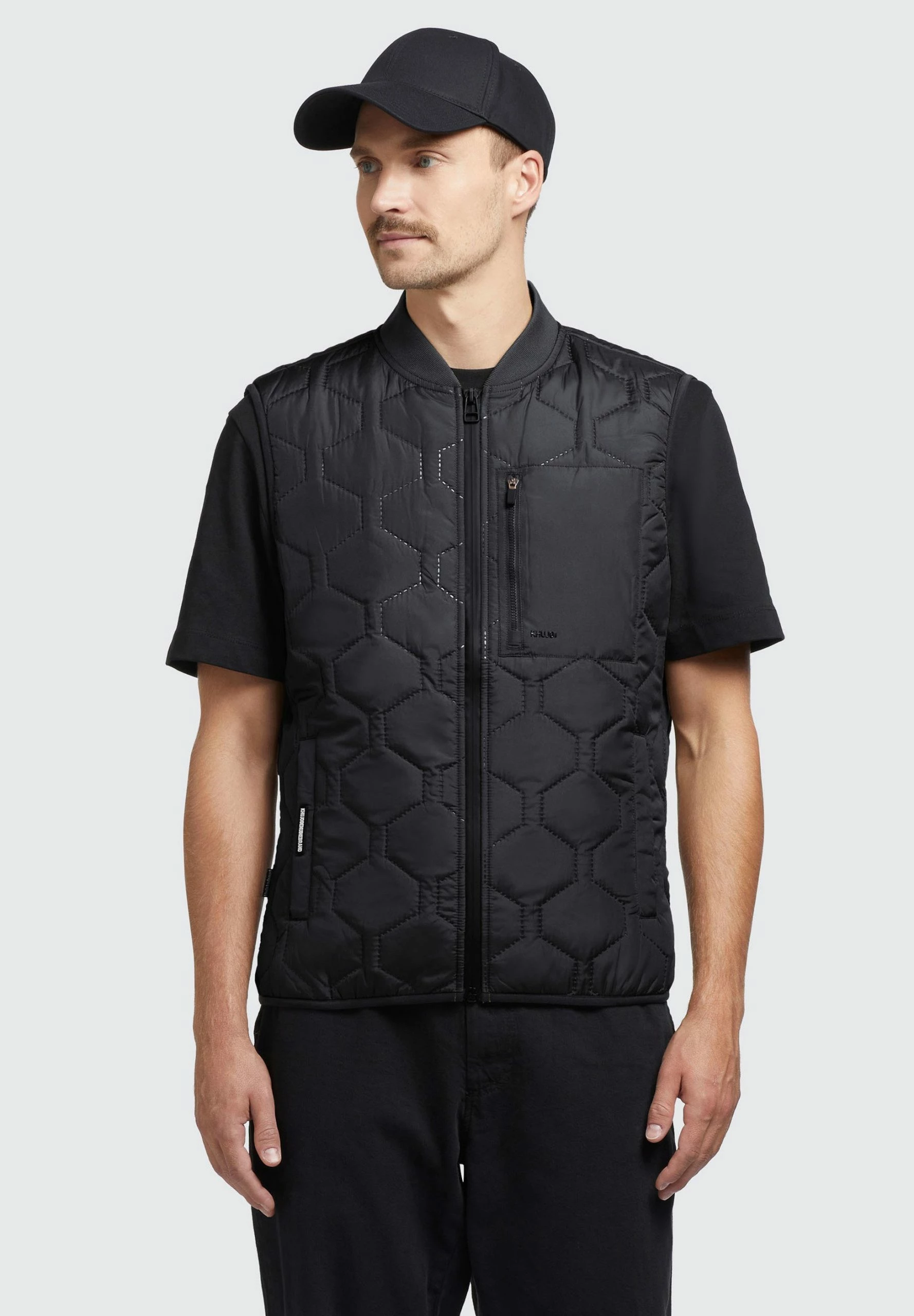 Khujo Liel - Bodywarmer - Schwarz 3 Khujo Liel - Bodywarmer - Schwarz