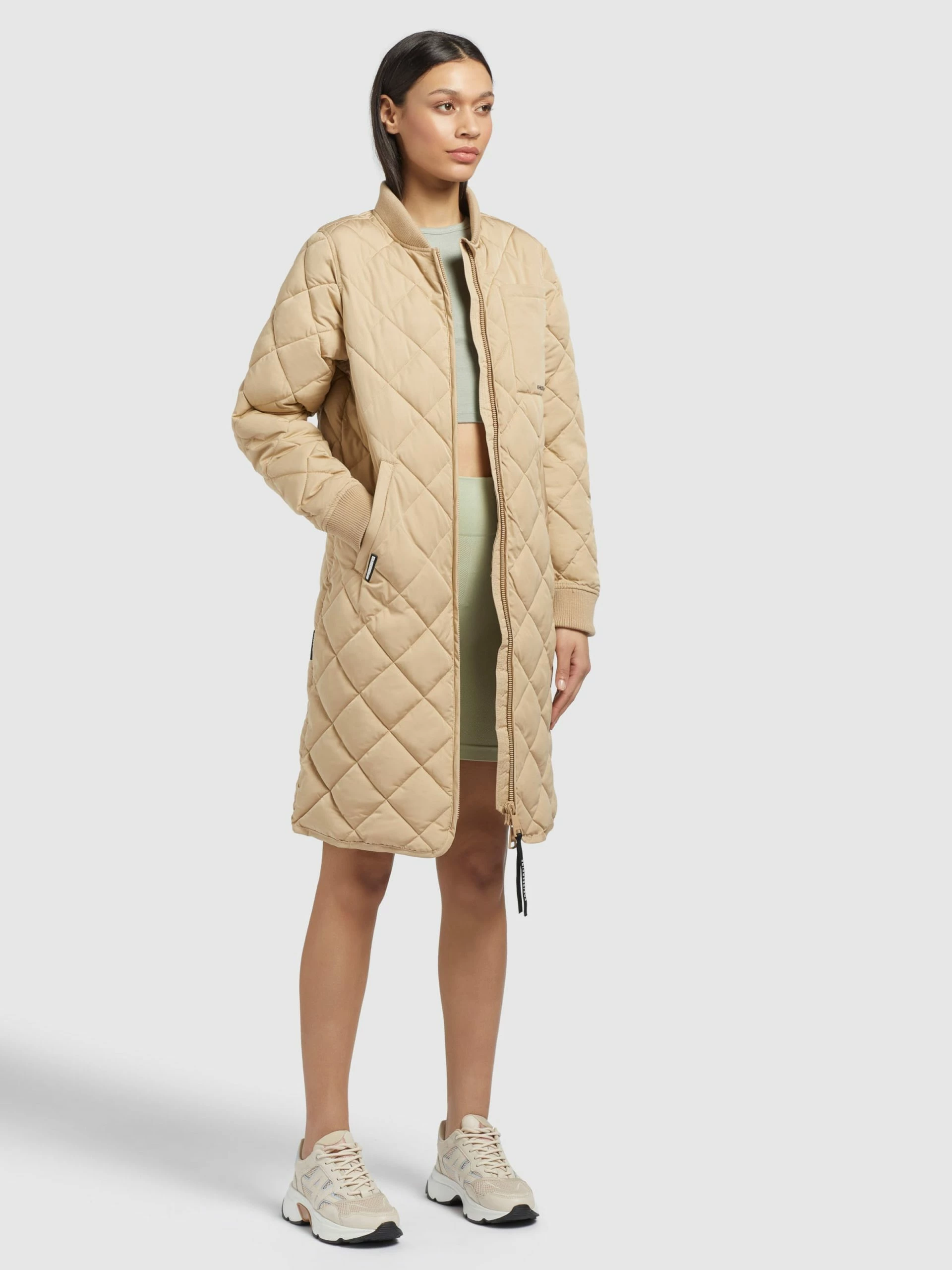 Khujo Tussenmantels Tussenmantel Mary Dames Beige 8 Khujo Tussenmantels Tussenmantel Mary Dames Beige - Afbeelding 6