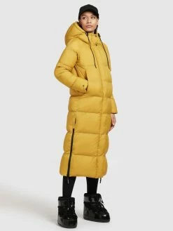 Khujo Wintermantels Wintermantel Dames Goudgeel -Exporteren Kleding Pracht Winkel a1d61c82b882dc8968538374885bee0b