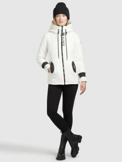 Khujo Winterjassen Winterjas Dames Wit -Exporteren Kleding Pracht Winkel a1f5e631c8e85dde975797c73ea090da
