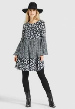 Khujo Mini Jurken Jurk Granata Dames Zwart -Exporteren Kleding Pracht Winkel a2f53d2feca1c862c7f7b56c394d93e9