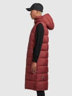 Khujo Bodywarmers Bodywarmer Magneta Dames Roestrood -Exporteren Kleding Pracht Winkel a4acd24b1d7c3cea9416e8ffab80d2c2
