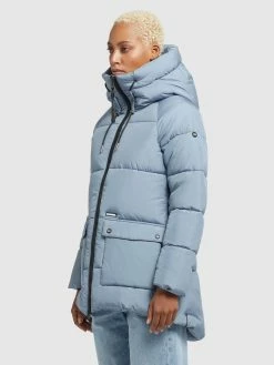 Khujo Tussenjassen Tussenjas Pheobe Dames Lichtblauw -Exporteren Kleding Pracht Winkel a4f278e71520bcc3a0fd42a457d4179f