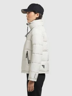 Khujo Winterjassen Winterjas Tuba Dames Offwhite -Exporteren Kleding Pracht Winkel a500994be49d09d1a91de149a67cdbfb
