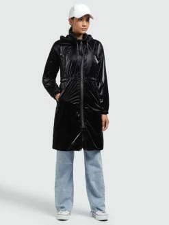 Khujo Tussenmantels Tussenmantel Marthe Dames Zwart -Exporteren Kleding Pracht Winkel a67dbcc1fea4b151b23a8bcae6c18175