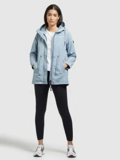 Khujo Tussenjassen Tussenjas CAIMA Dames Lichtblauw -Exporteren Kleding Pracht Winkel a69e697c359678c6d09d398cec4f3ea0