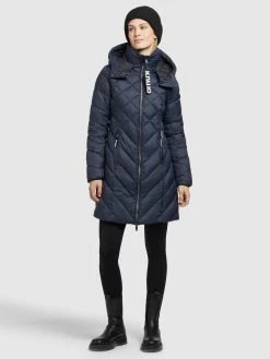 Khujo Tussenmantels Tussenmantel Aneth Dames Navy -Exporteren Kleding Pracht Winkel a81b17579e1c33cd94aa062d202504d2