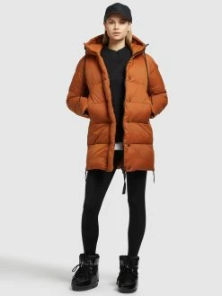 Khujo Winterjassen Winterjas Franee Dames Donkeroranje -Exporteren Kleding Pracht Winkel a88afb4a2f9ceaed76bb1966f5193004