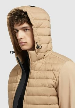 Khujo Bolt Matt - Jas - Beige -Exporteren Kleding Pracht Winkel a9351a32a09c479eaf91415880dfe767